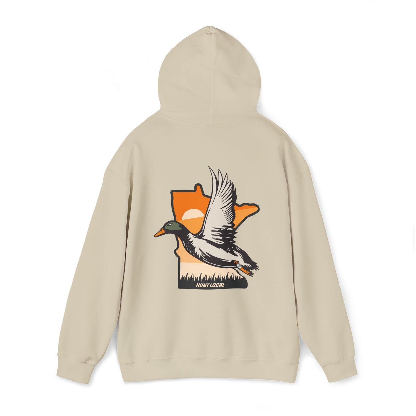 Minnesota - Sunset Waterfowl Hoodie (back)