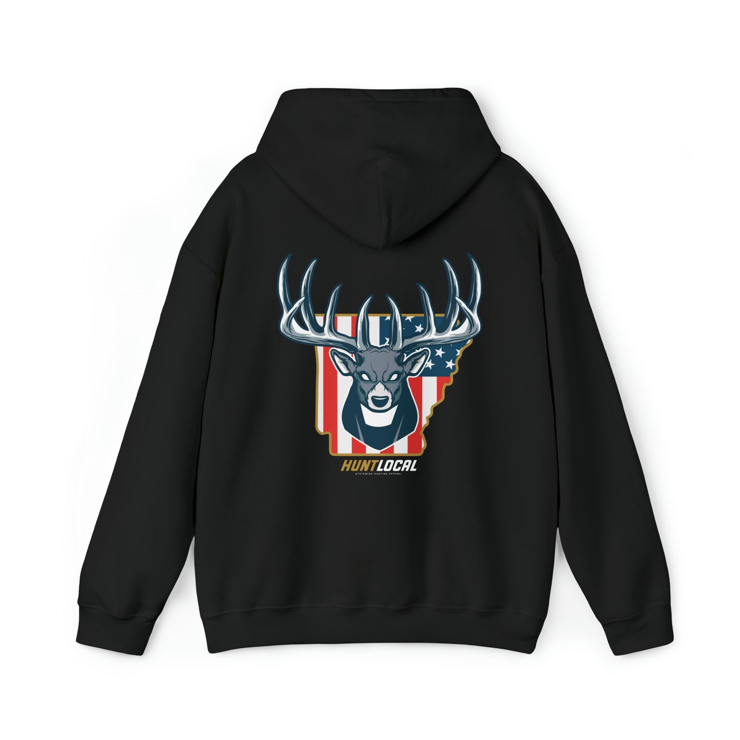Arkansas - USA Buck Hoodie (back)