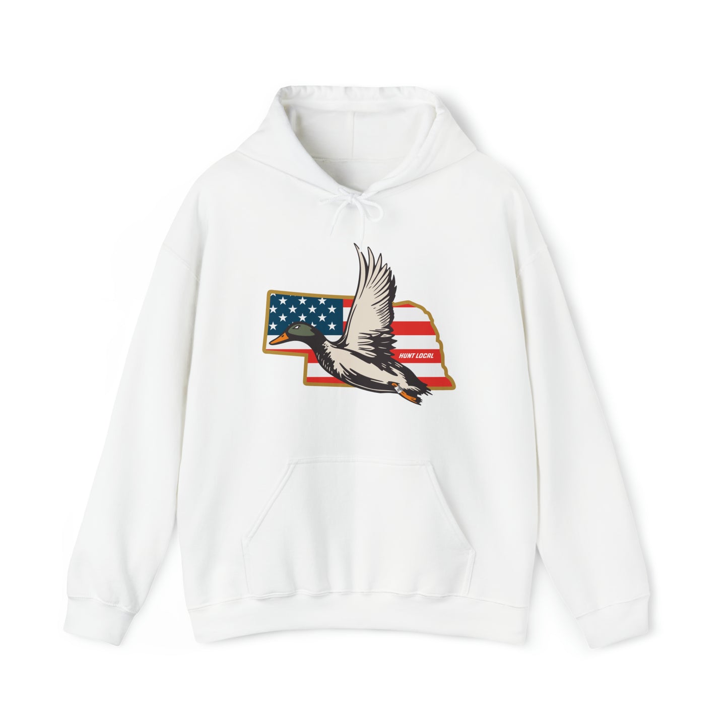 Nebraska - USA Waterfowl Hoodie