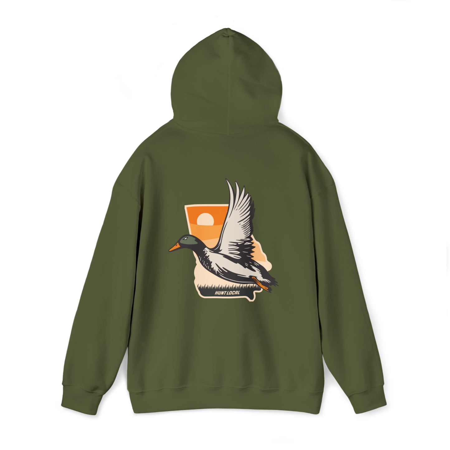 Georgia - Sunset Waterfowl Hoodie (back)