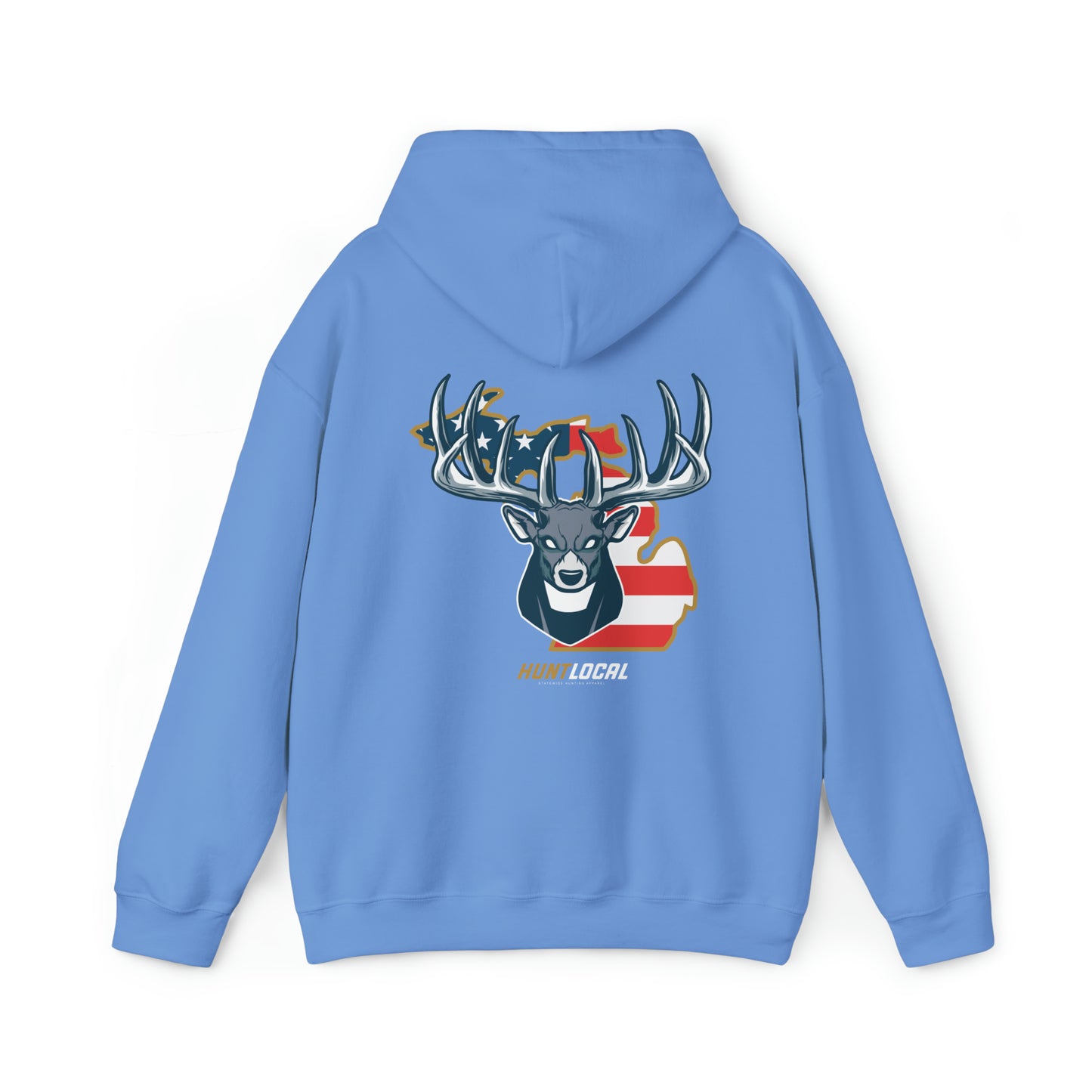 Michigan - USA Buck Hoodie (back)