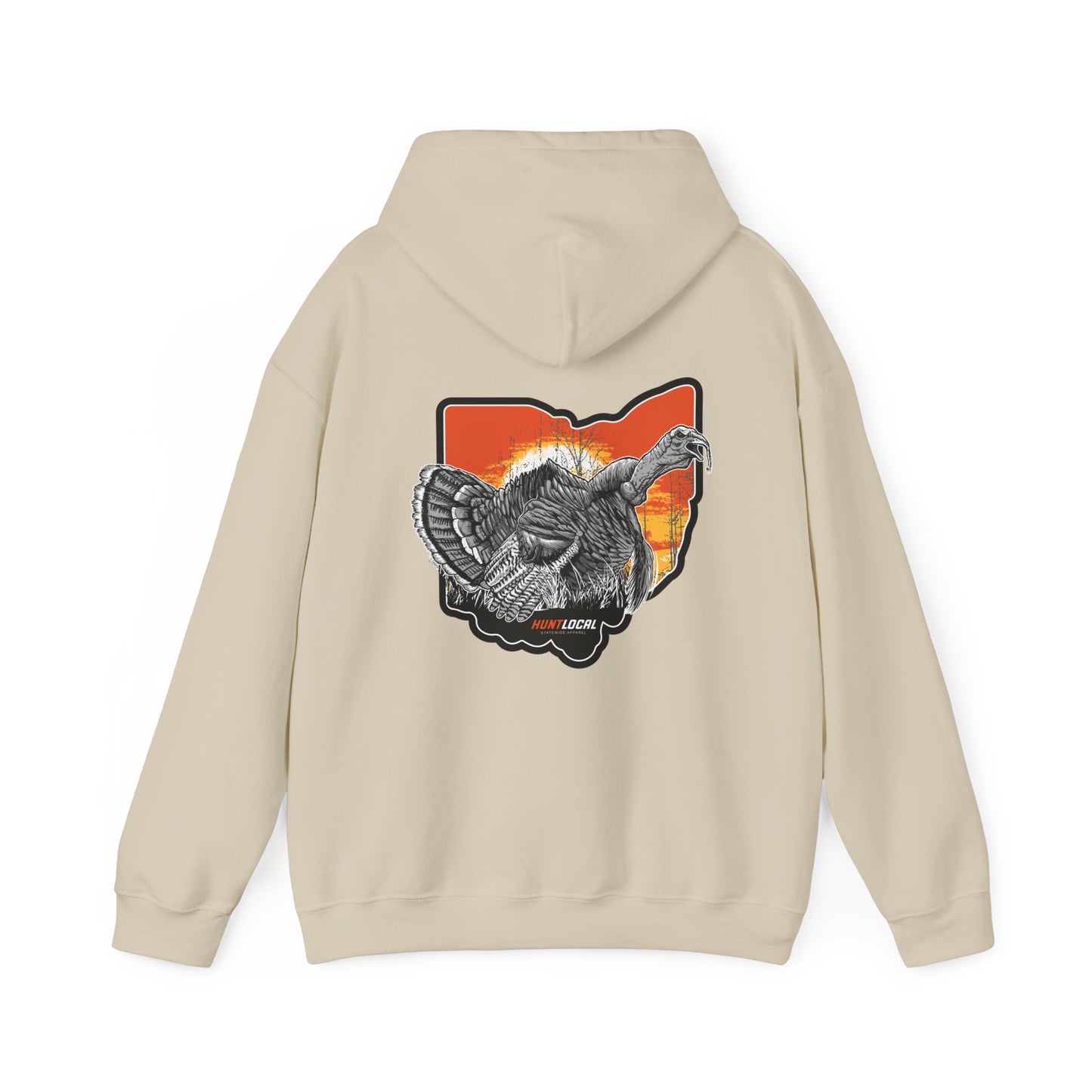 Ohio - Sunrise Turkey Hoodie (back)