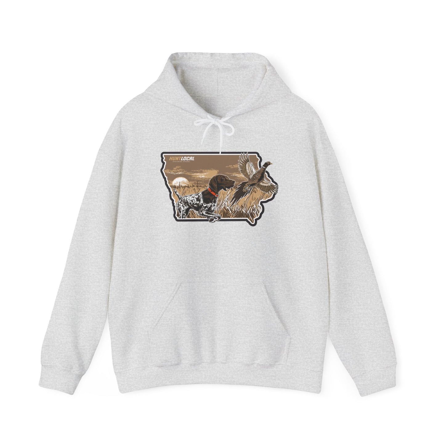Iowa - Upland Bird Dog Hoodie