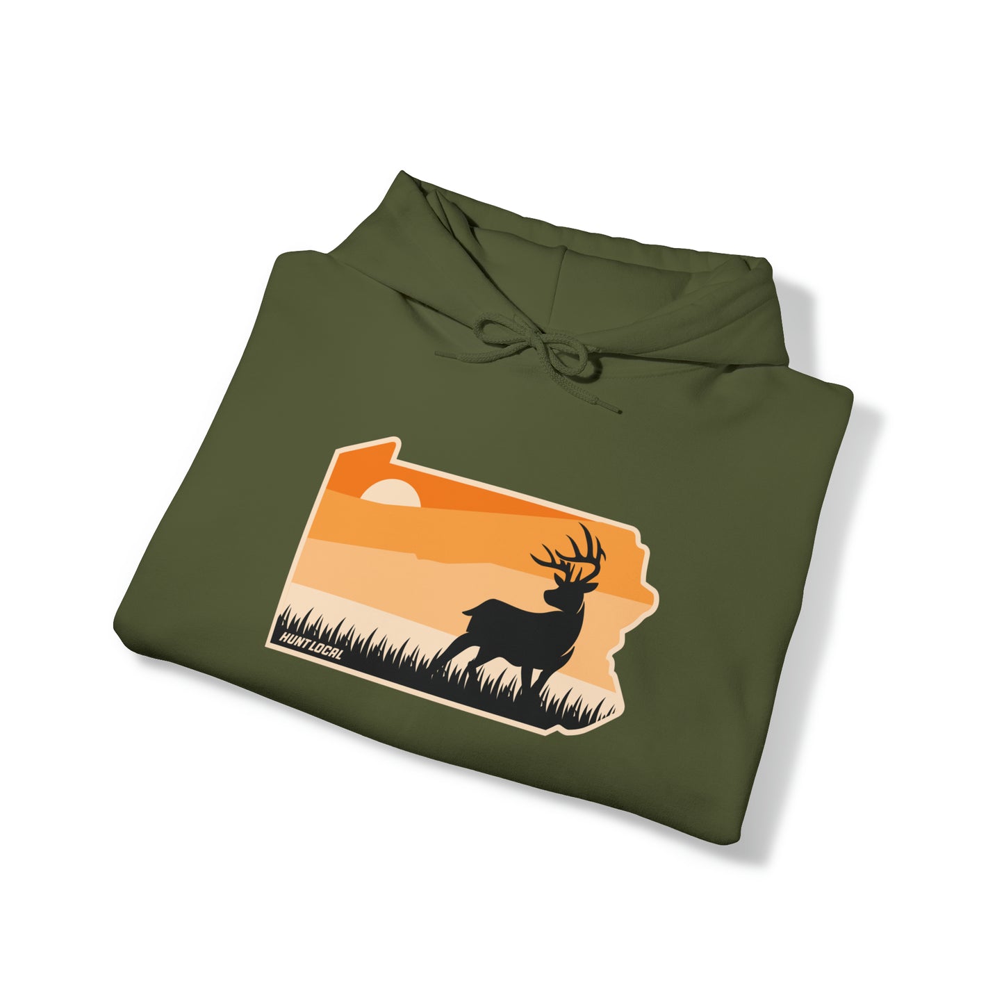 Pennsylvania - Sunset Buck Hoodie