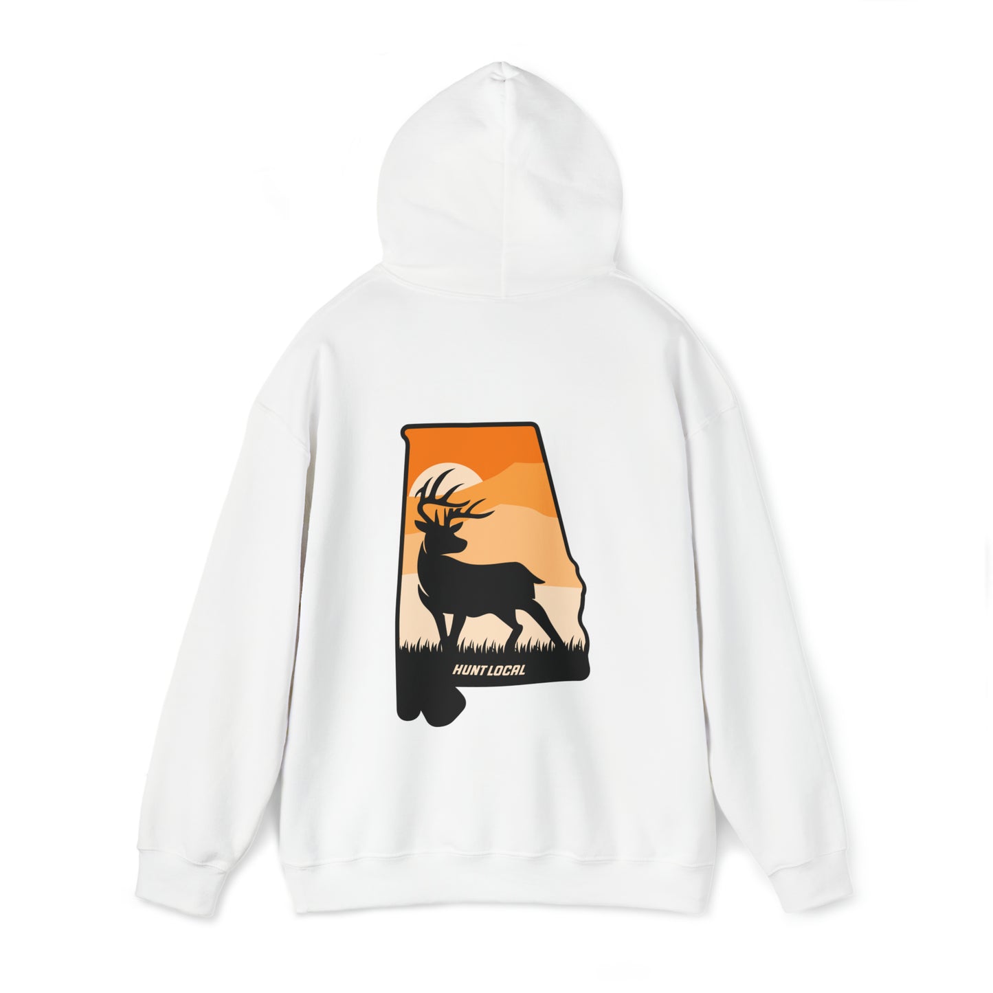 Alabama - Sunset Buck Hoodie (back)