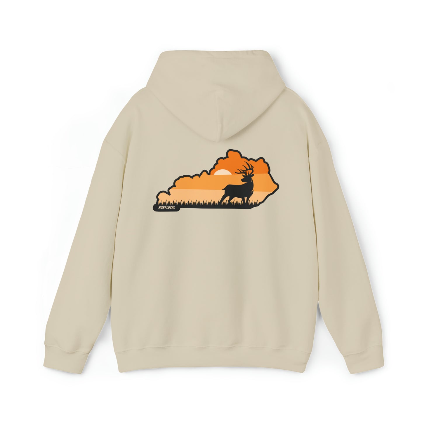 Kentucky - Sunset Buck Hoodie (back)