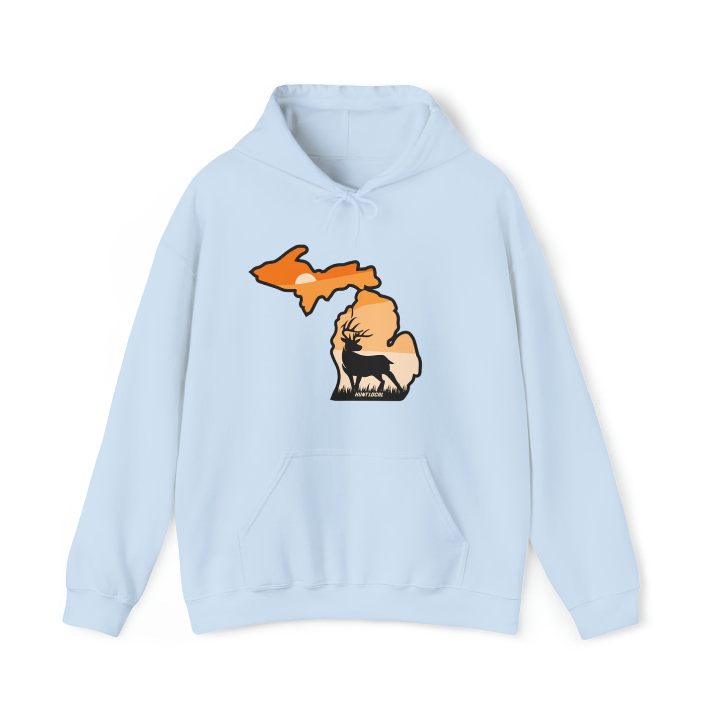 Michigan - Sunset Buck Hoodie