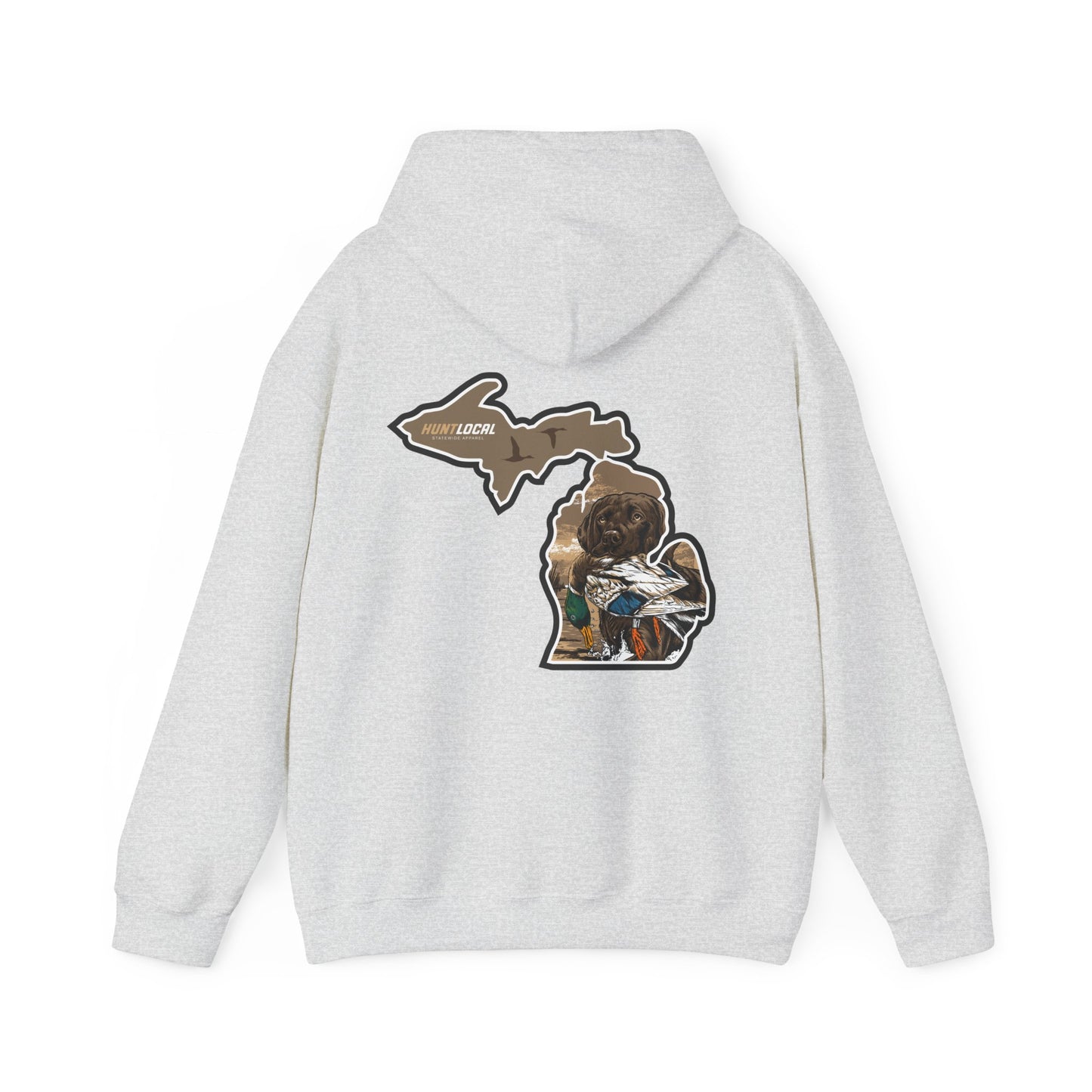 Michigan - Waterfowl Lab Hoodie (back)