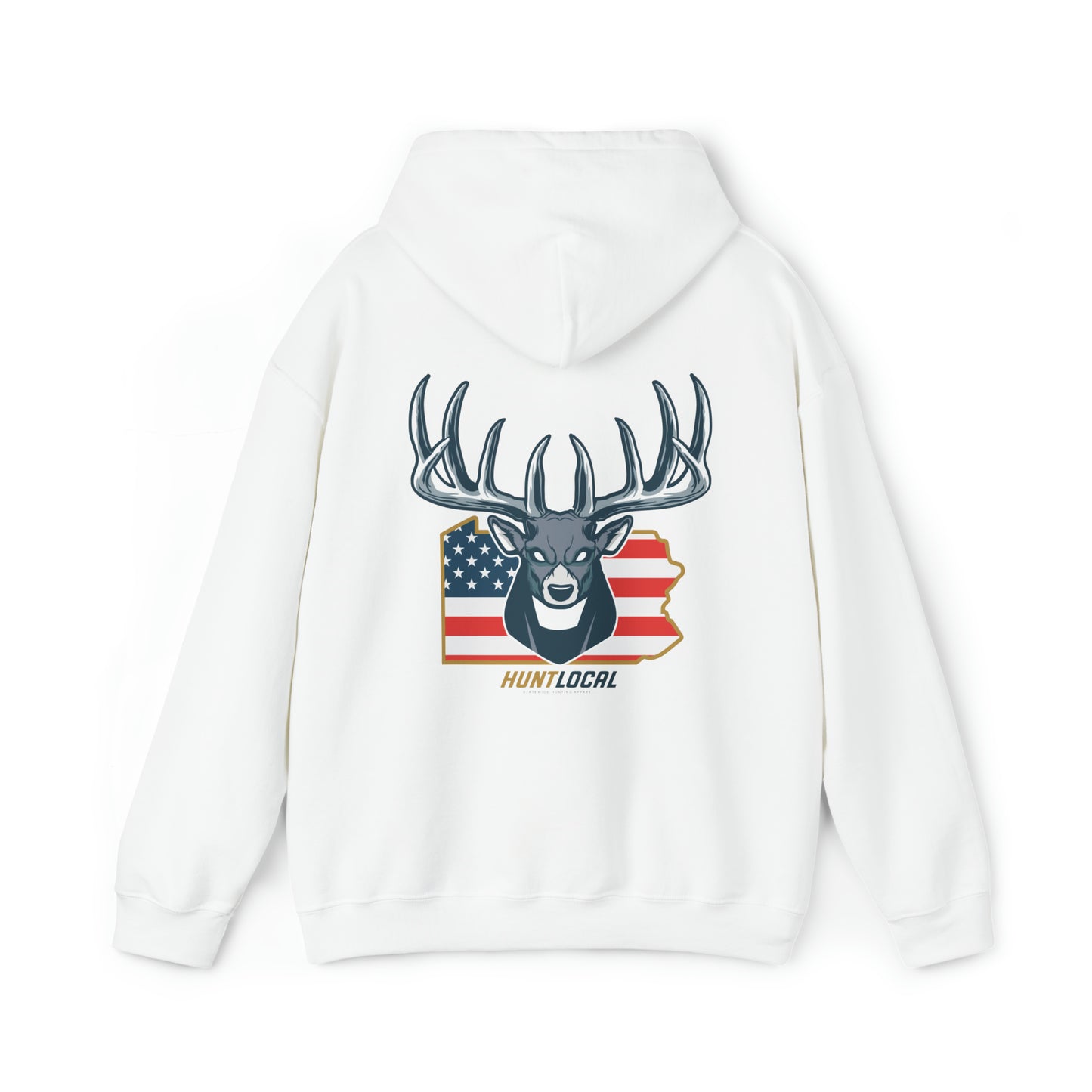 Pennsylvania - USA Buck Hoodie (back)