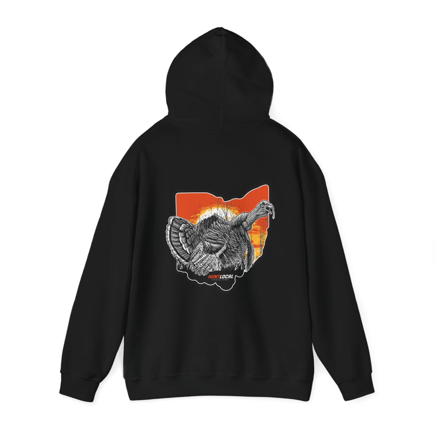Ohio - Sunrise Turkey Hoodie (back)