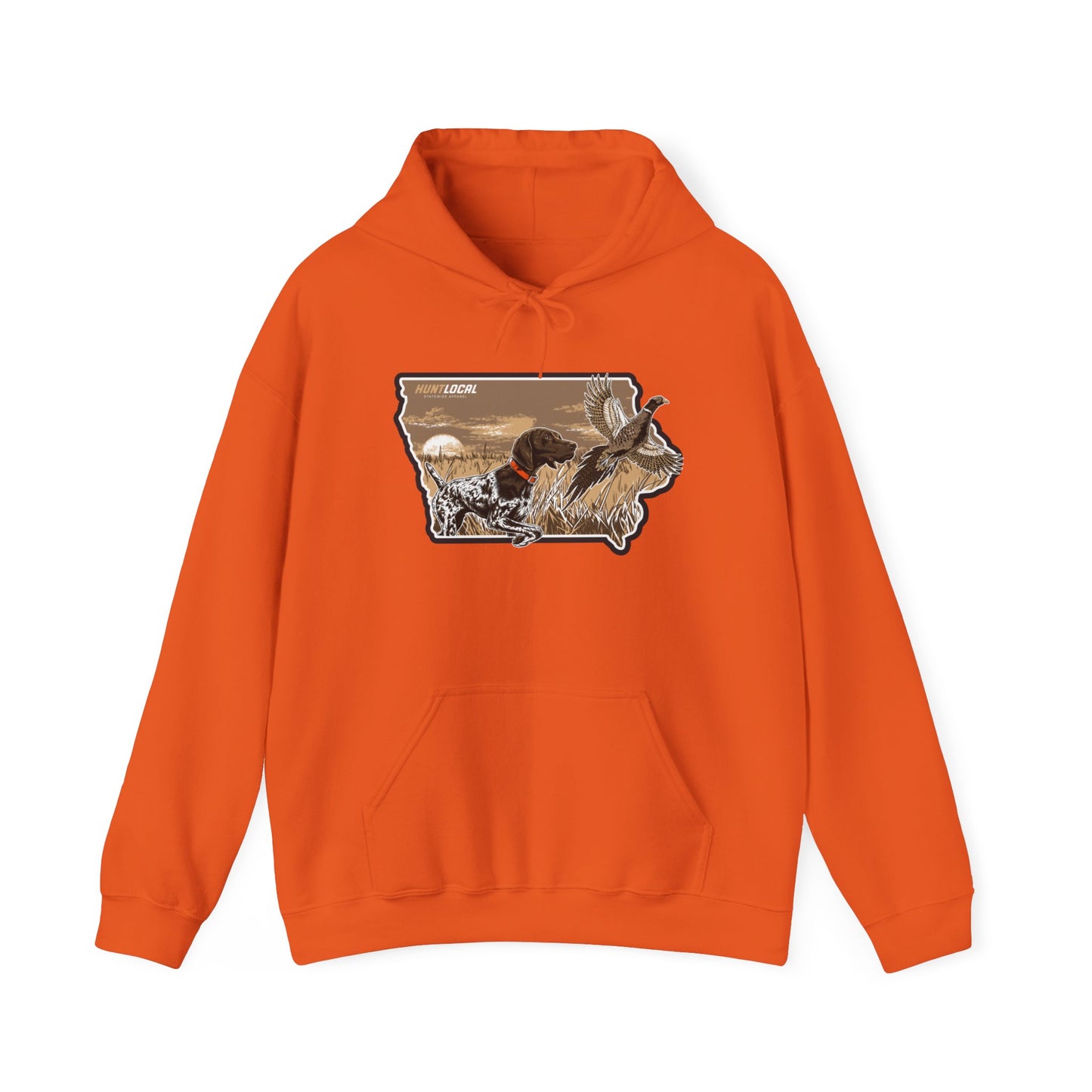 Iowa - Upland Bird Dog Hoodie