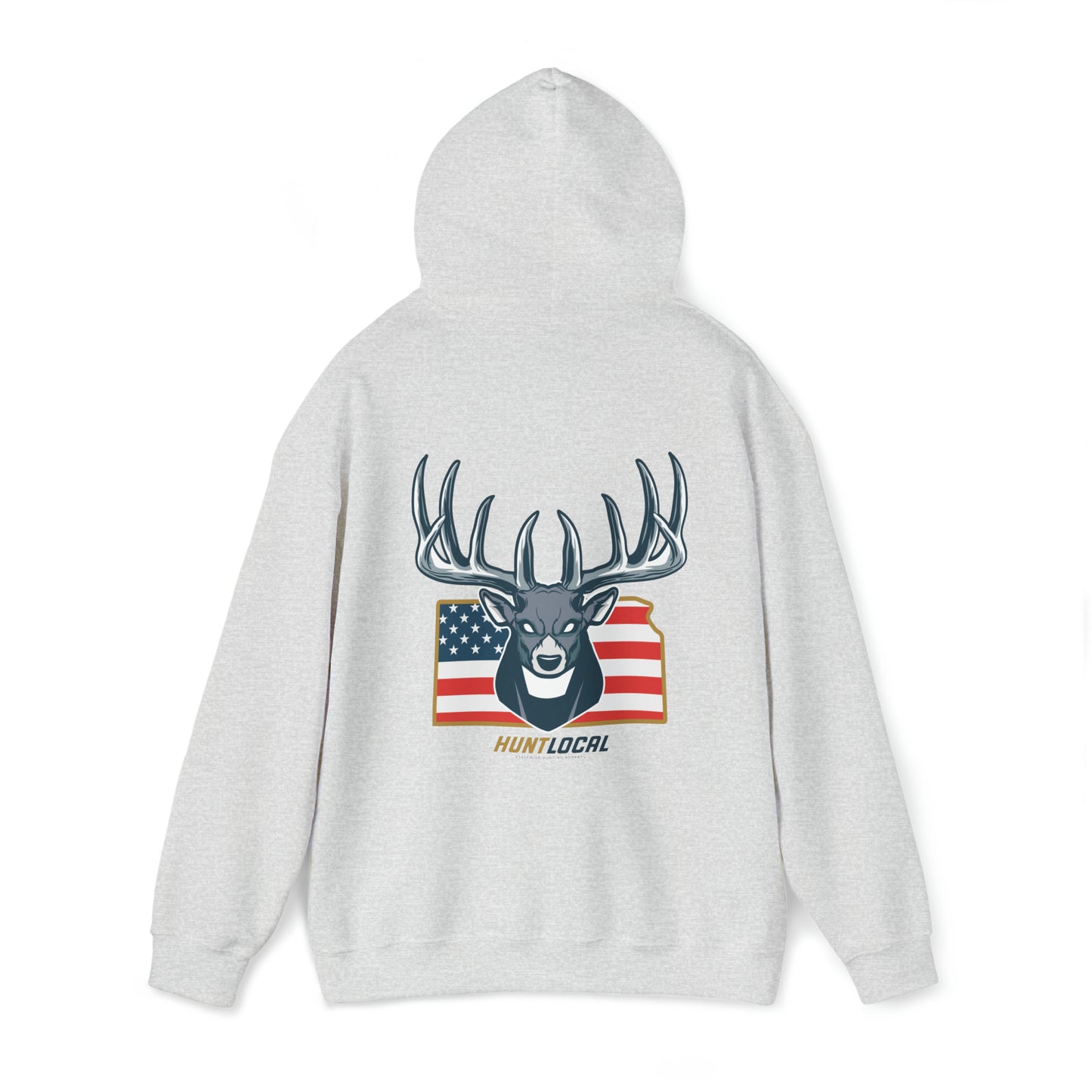 Kansas - USA Buck Hoodie (back)