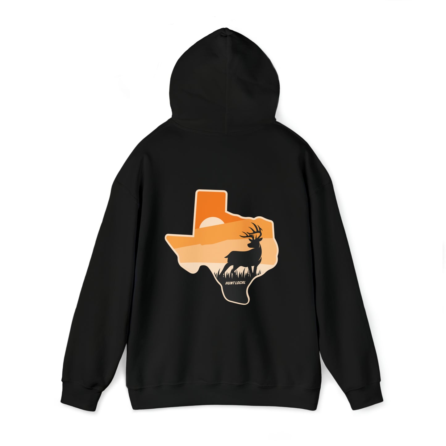 Texas - Sunset Buck Hoodie (back)