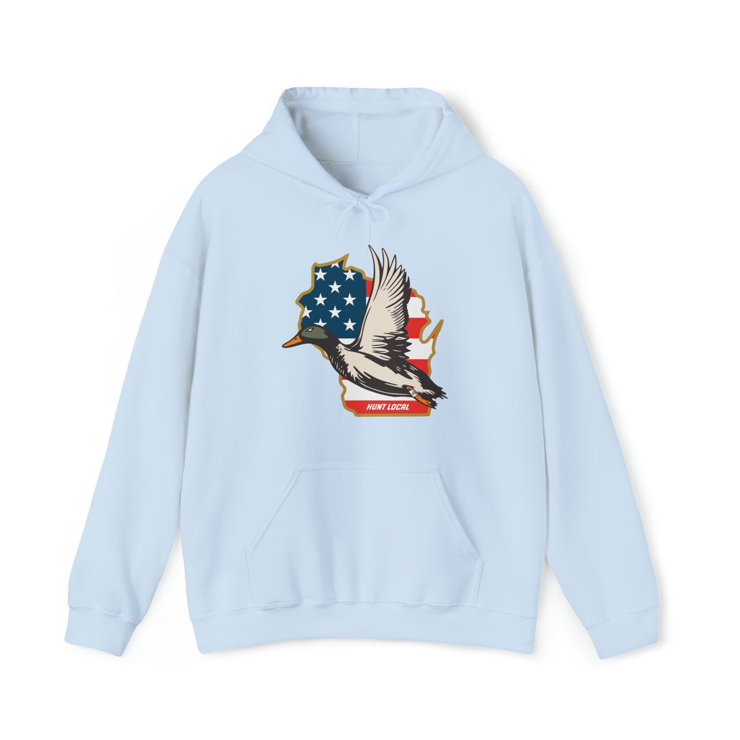 Wisconsin - USA Waterfowl Hoodie