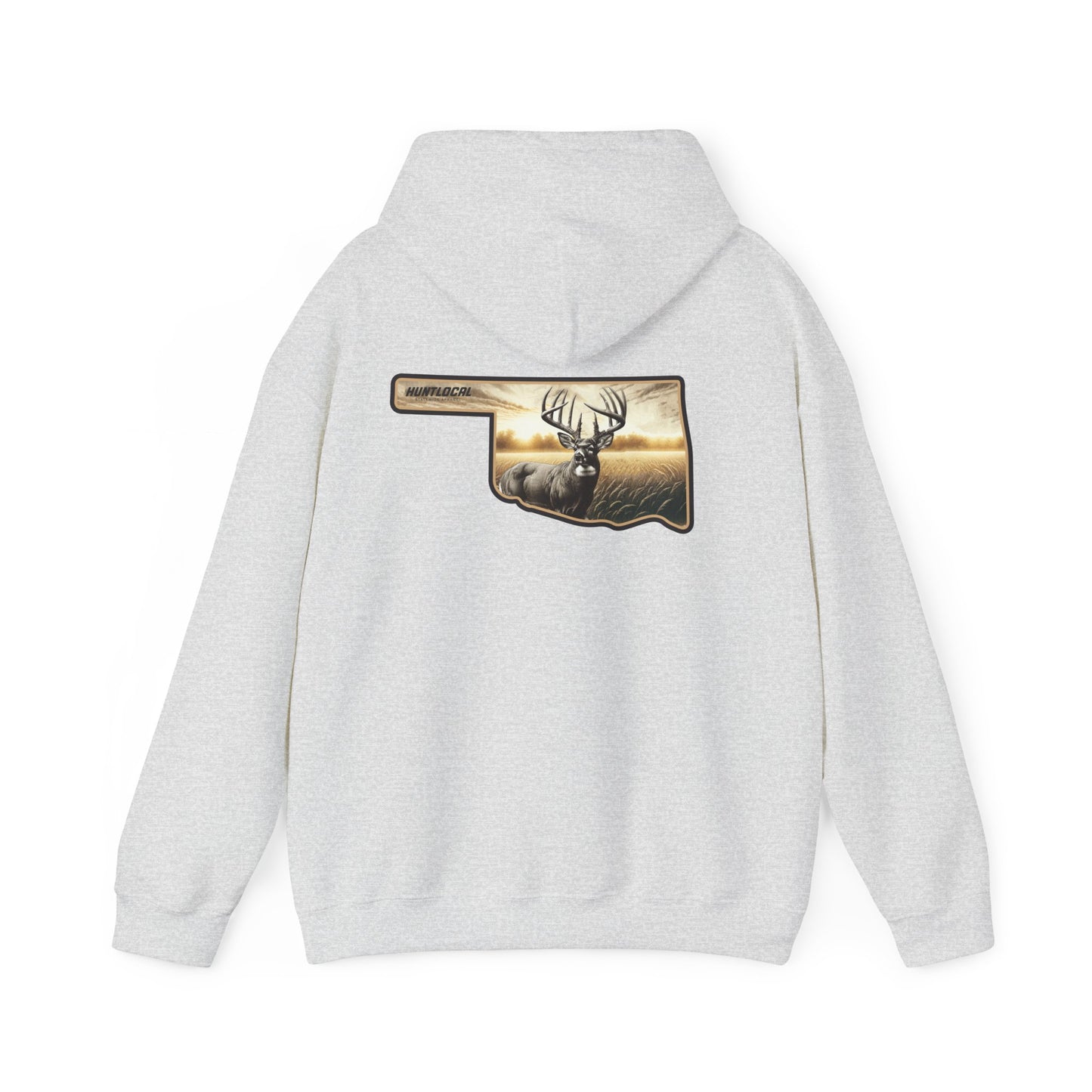 Oklahoma - Whitetail Buck Hoodie (back)