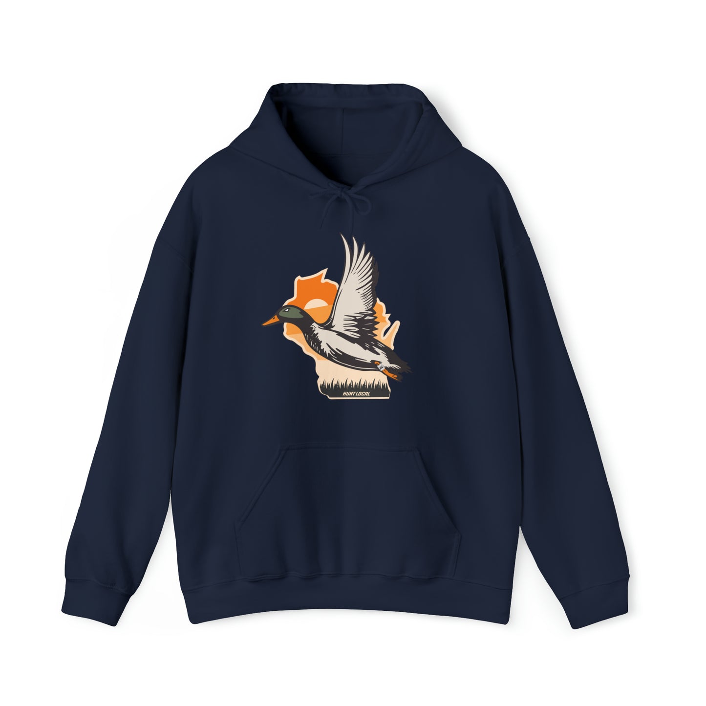 Wisconsin - Hunt Local Waterfowl Hoodie