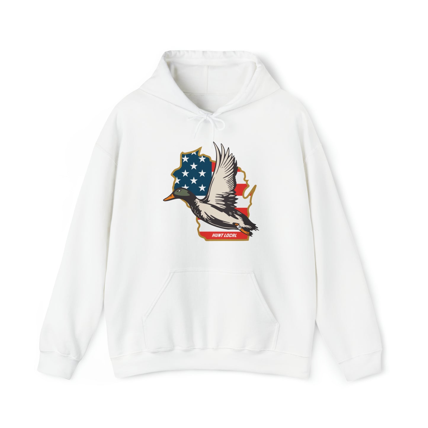 Wisconsin - USA Waterfowl Hoodie
