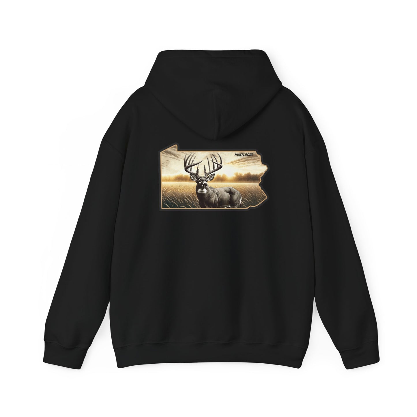 Pennsylvania - Whitetail Buck Hoodie (back)