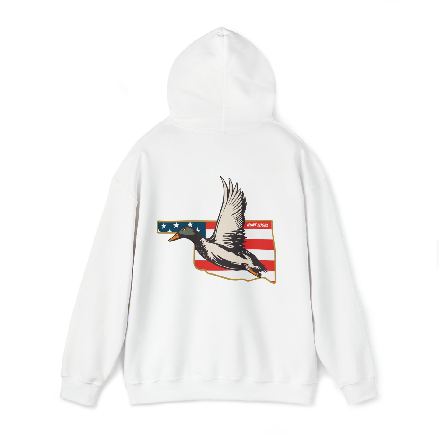 Oklahoma - USA Waterfowl Hoodie (back)