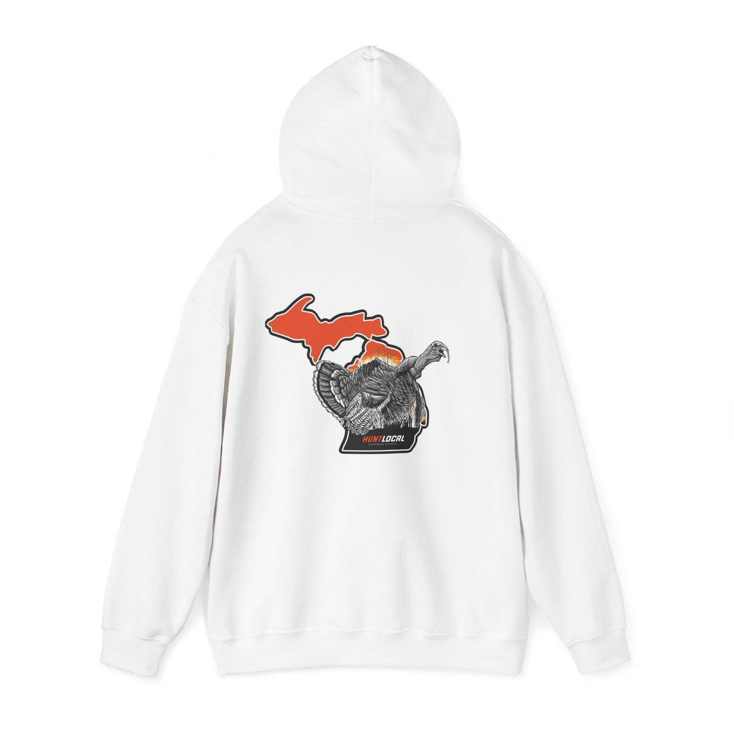 Michigan - Sunrise Turkey Hoodie (back)