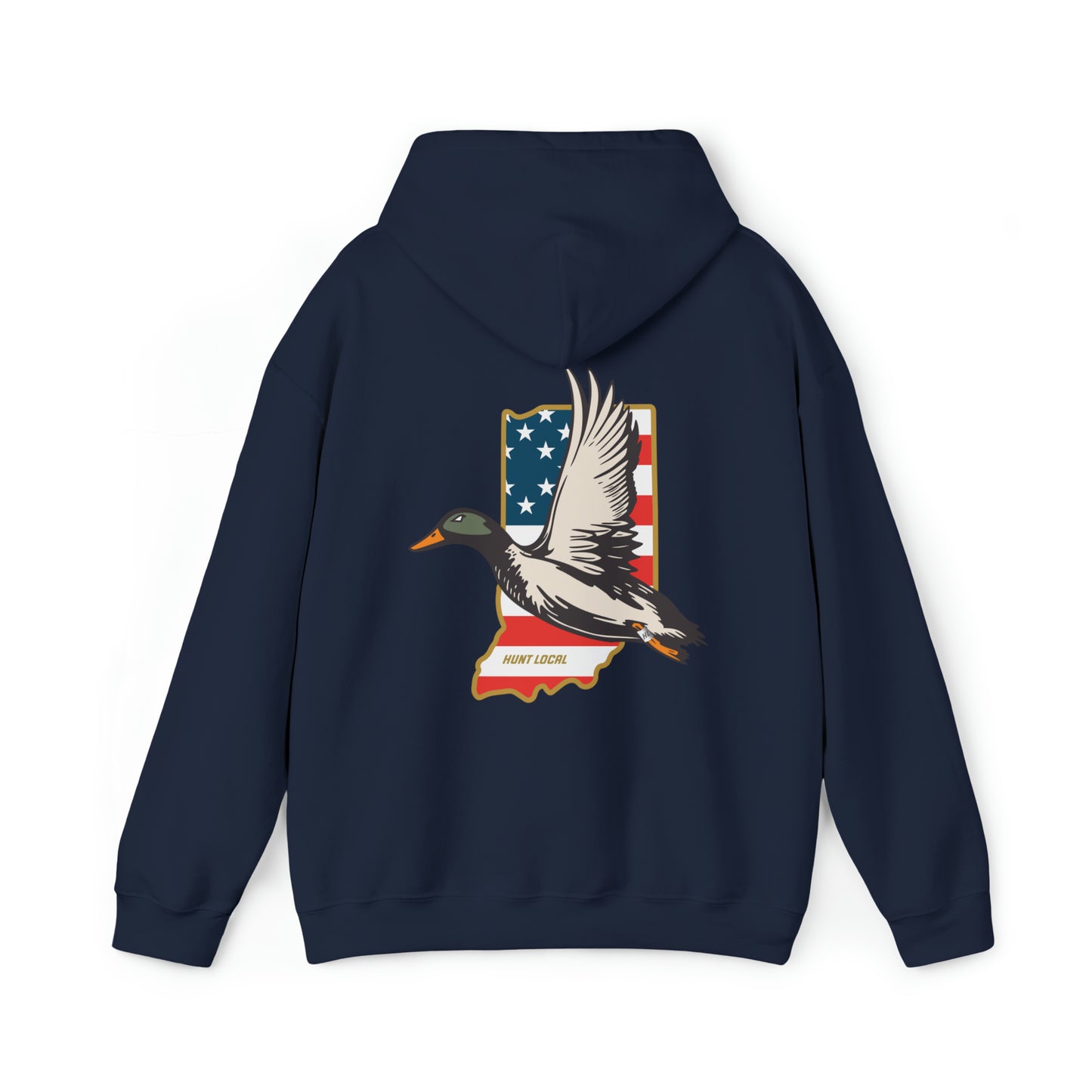 Indiana - USA Waterfowl Hoodie (back)