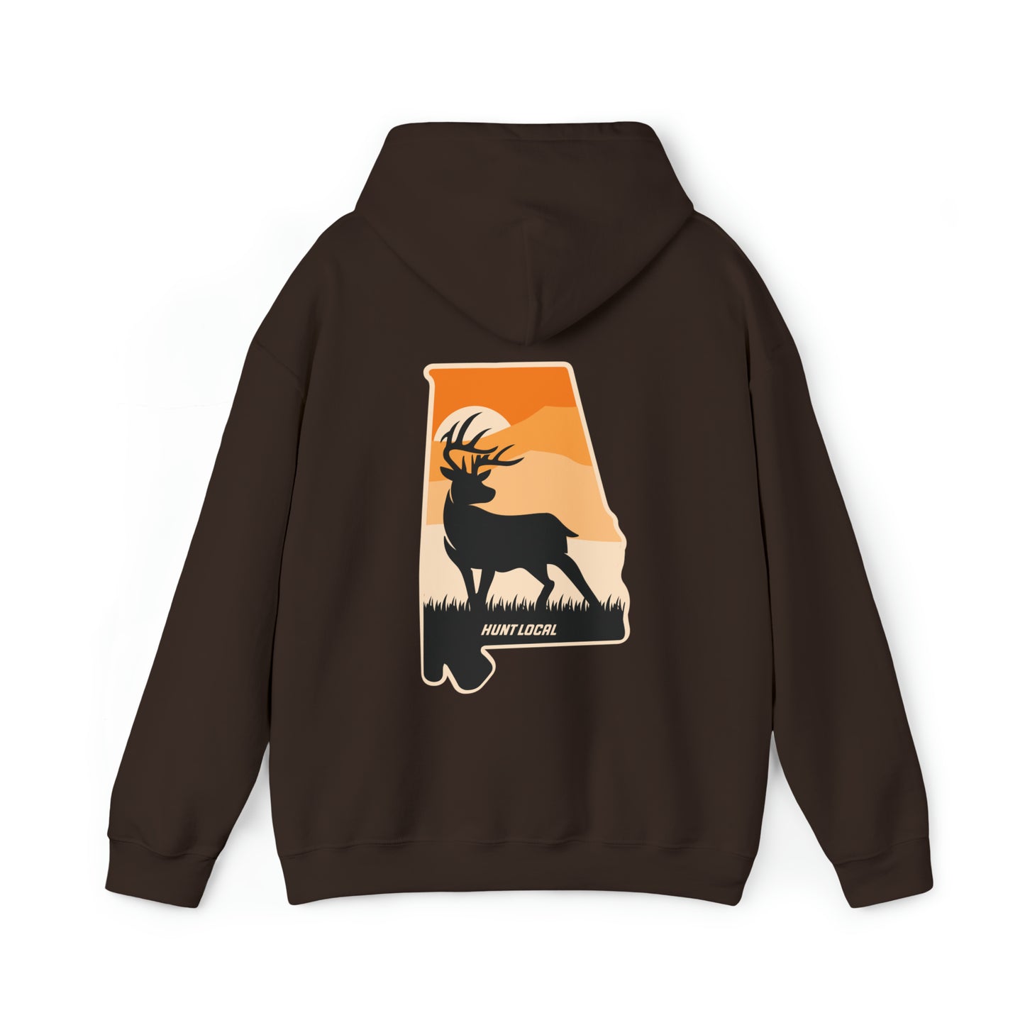 Alabama - Sunset Buck Hoodie (back)