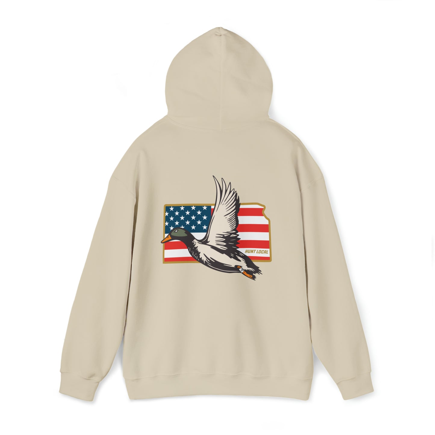 Kansas - USA Waterfowl Hoodie (back)
