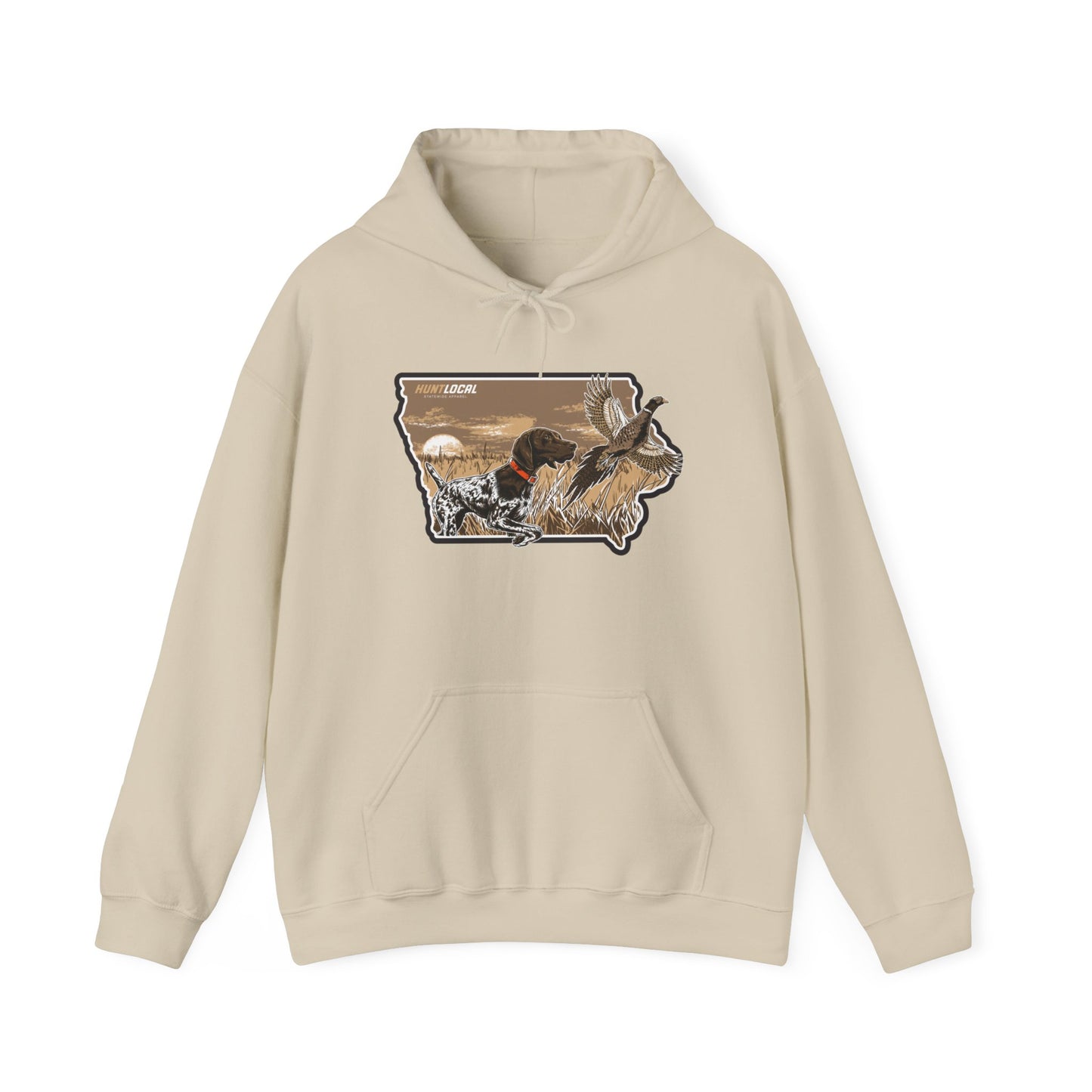 Iowa - Upland Bird Dog Hoodie