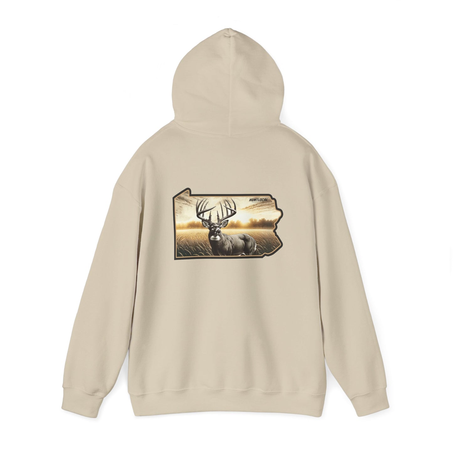Pennsylvania - Whitetail Buck Hoodie (back)