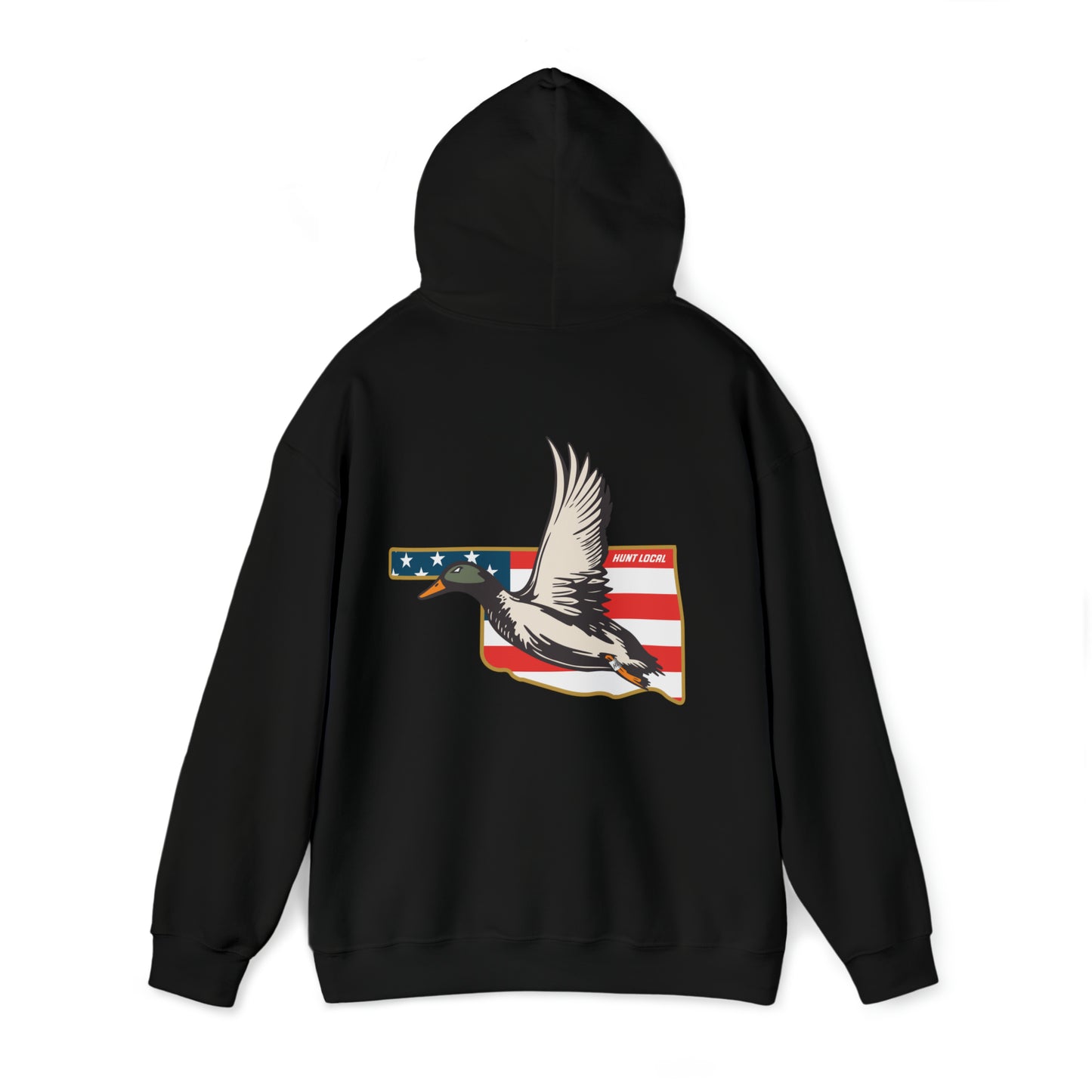 Oklahoma - USA Waterfowl Hoodie (back)