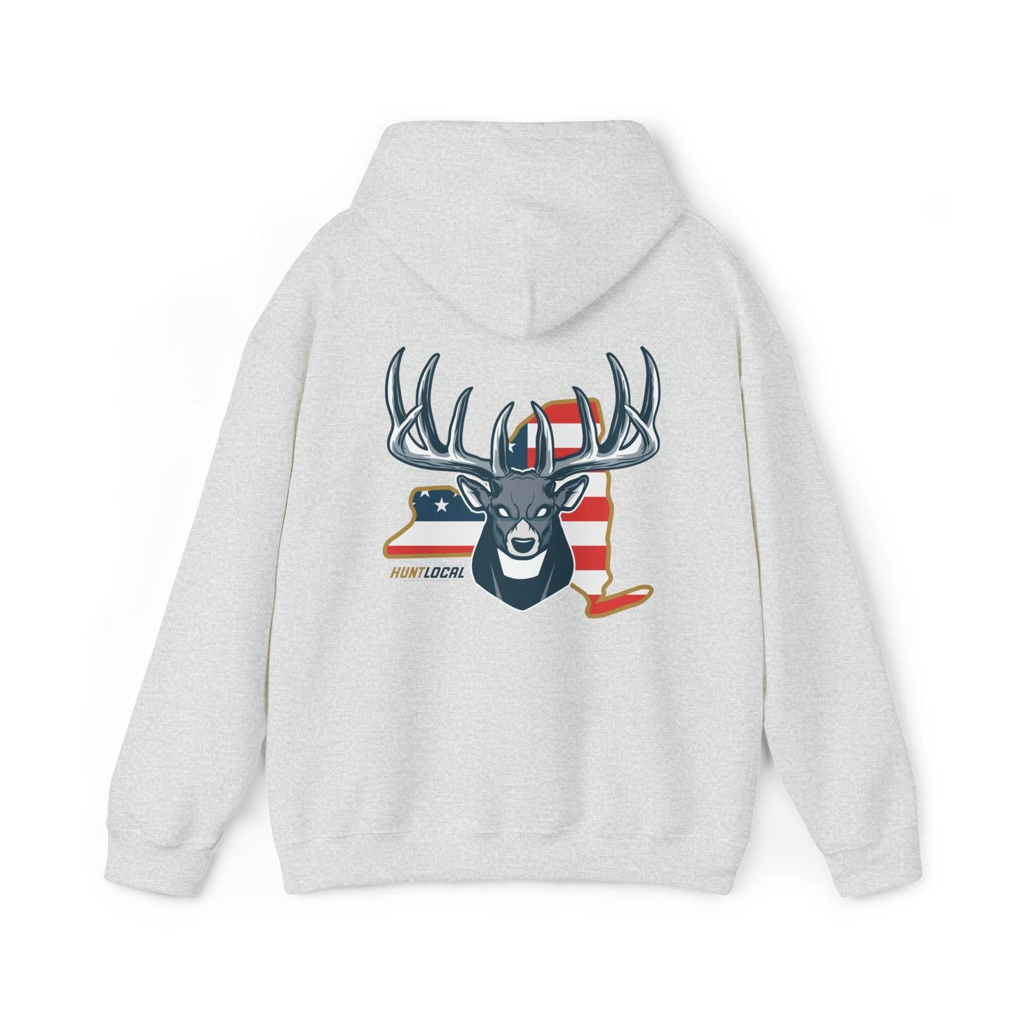 New York - USA Buck Hoodie (back)