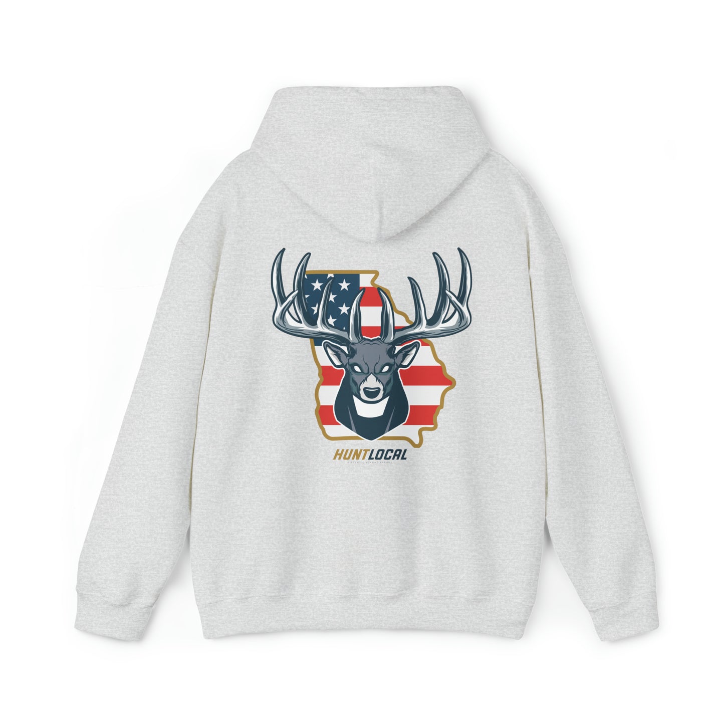 Georgia - USA Buck Hoodie (back)