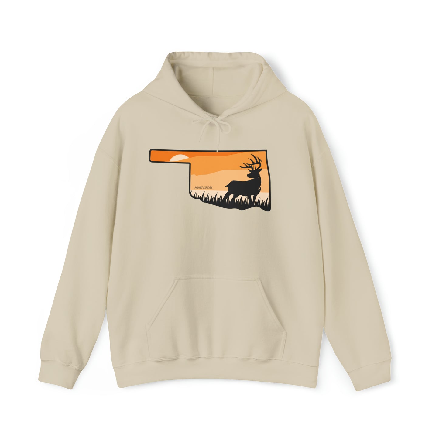 Oklahoma - Sunset Buck Hoodie