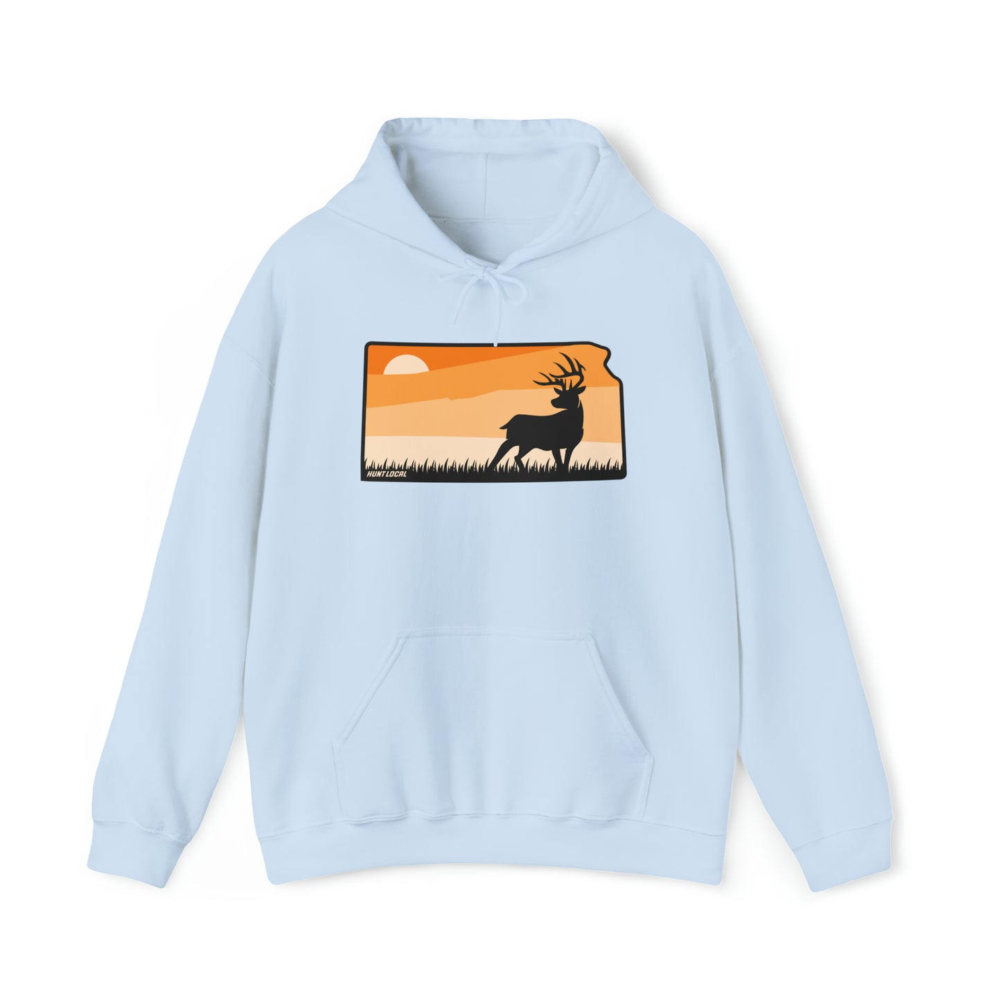 Kansas - Sunset Buck Hoodie