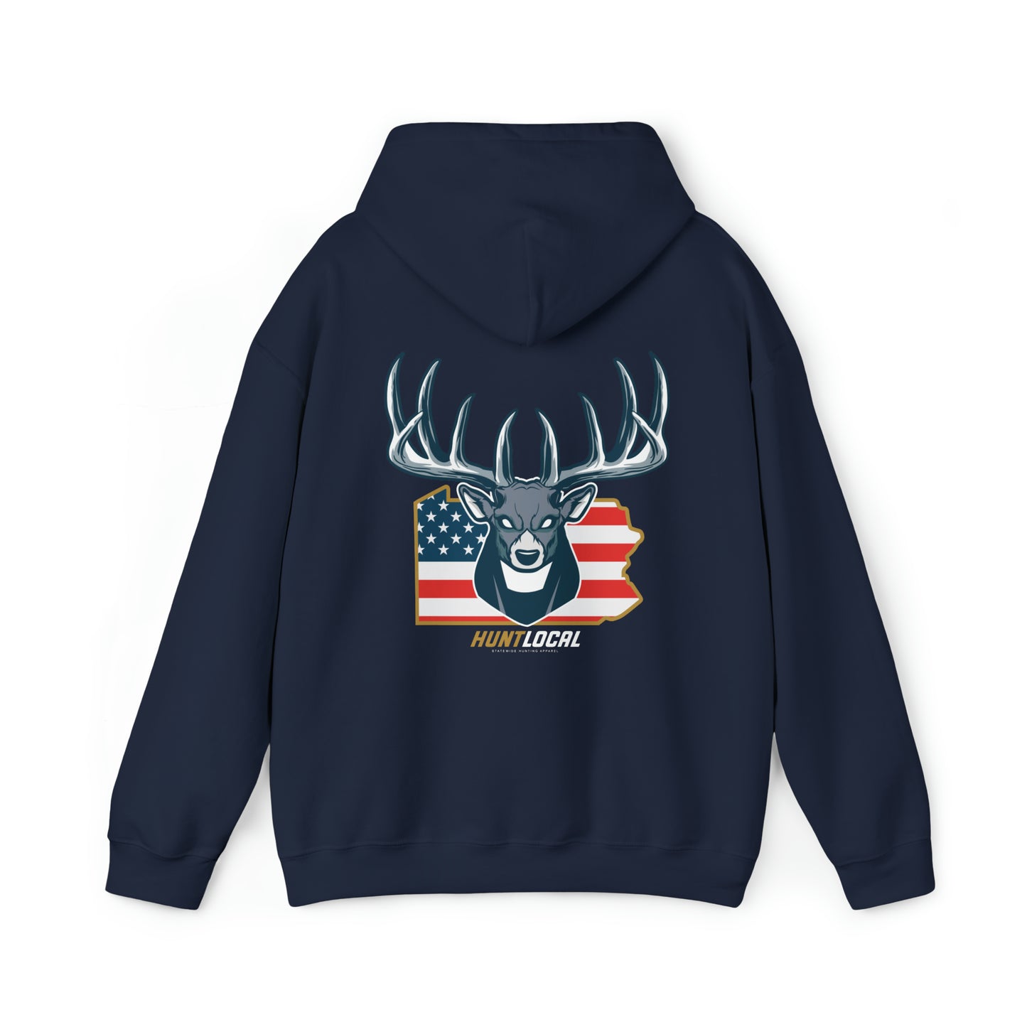 Pennsylvania - USA Buck Hoodie (back)