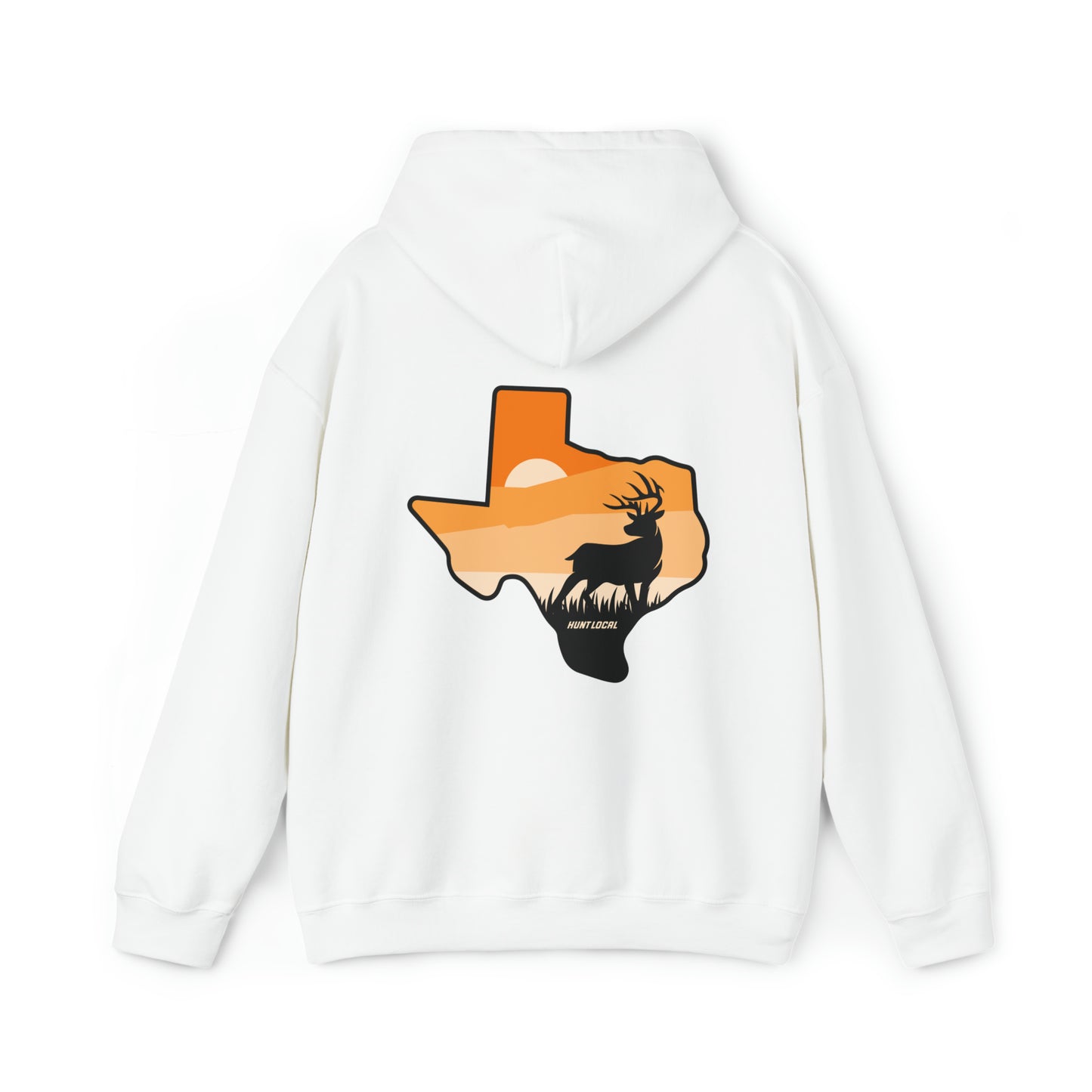 Texas - Sunset Buck Hoodie (back)