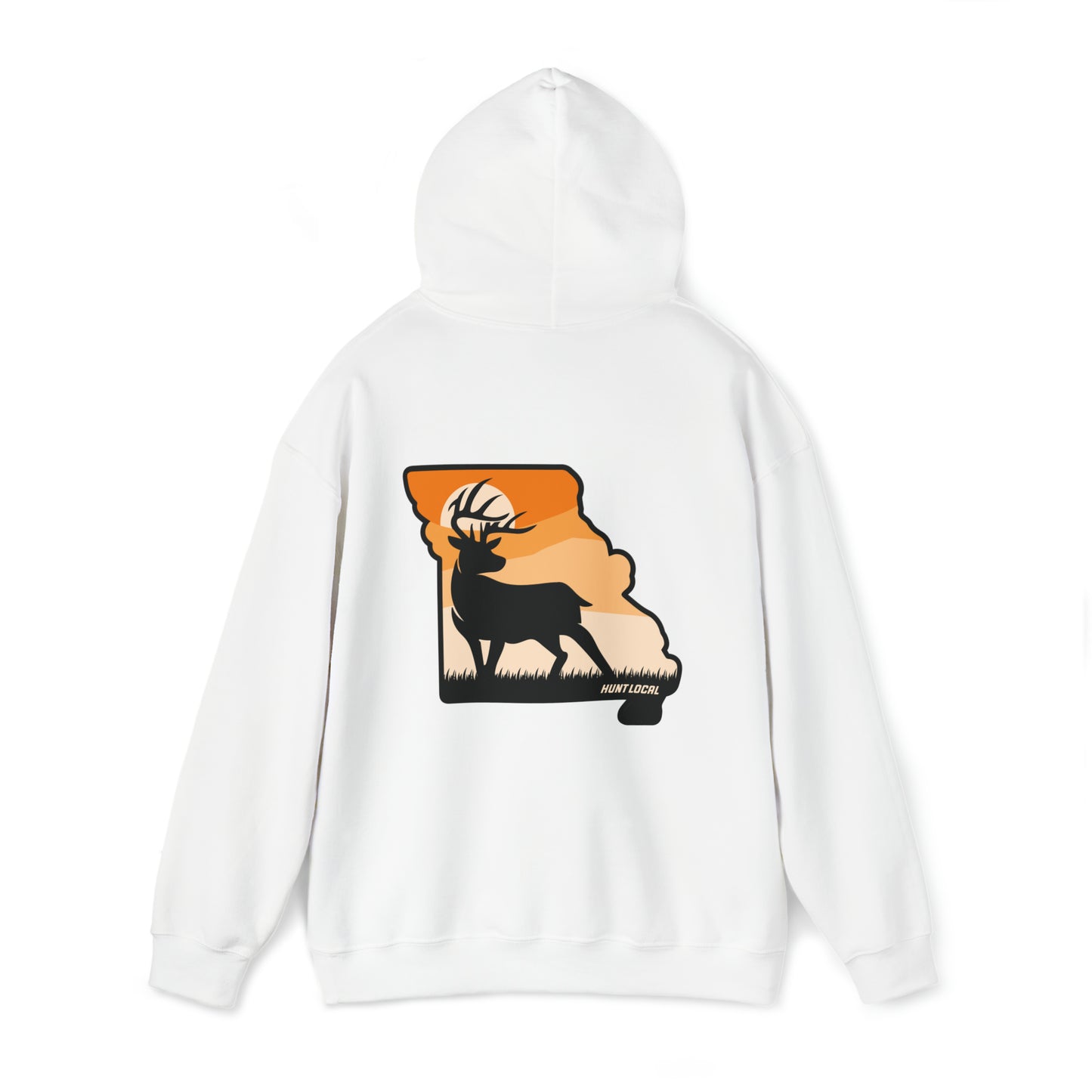 Missouri - Sunset Buck Hoodie (back)