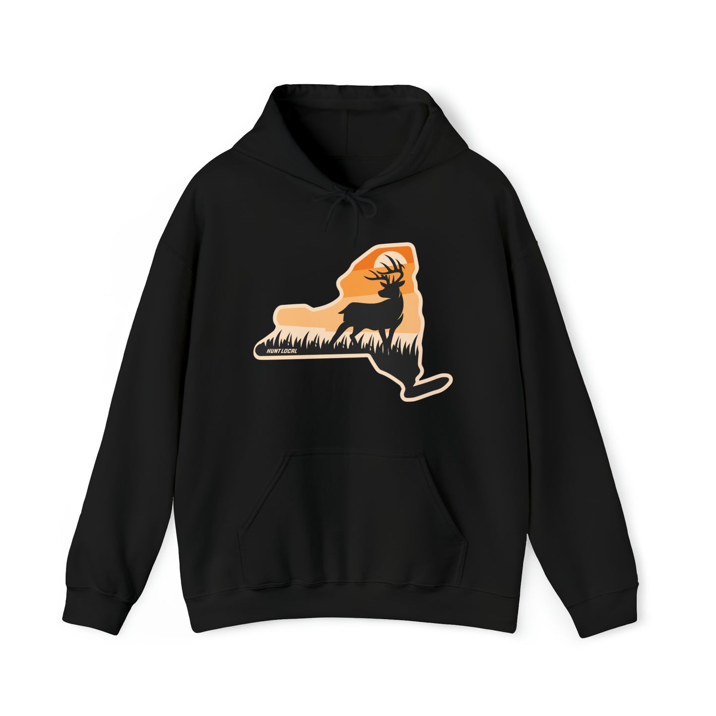 New York - Sunset Buck Hoodie