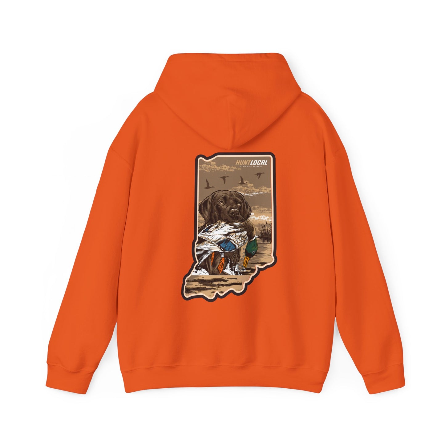 Indiana - Waterfowl Lab Hoodie (back)