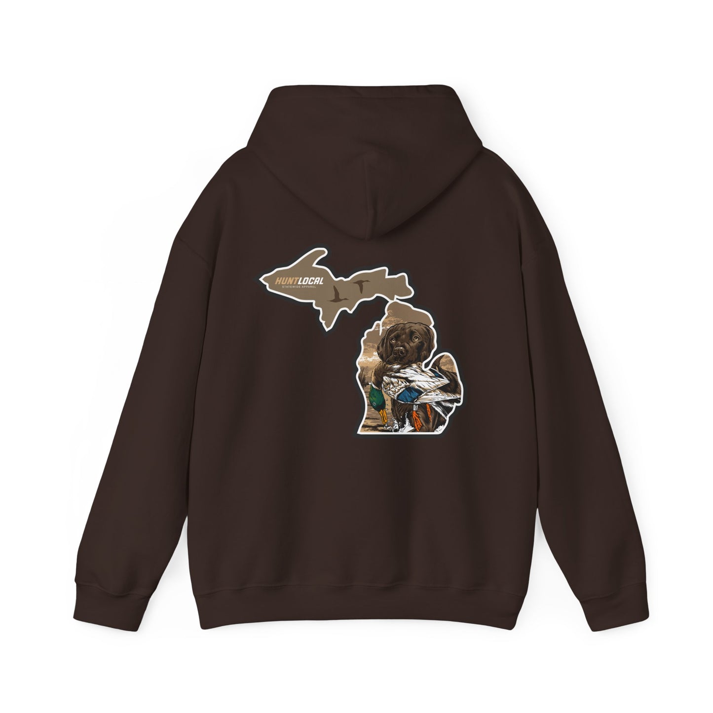 Michigan - Waterfowl Lab Hoodie (back)