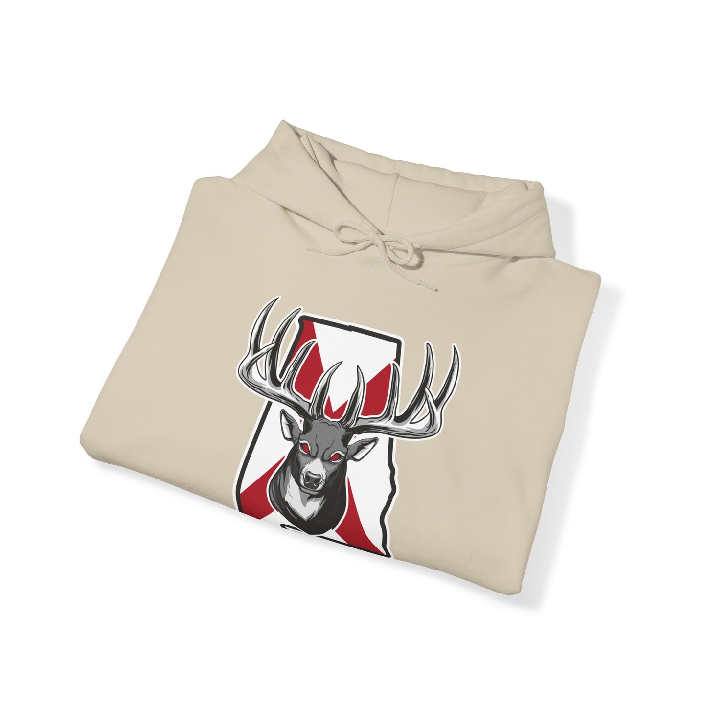 Alabama - Alpha Buck Hoodie (front)