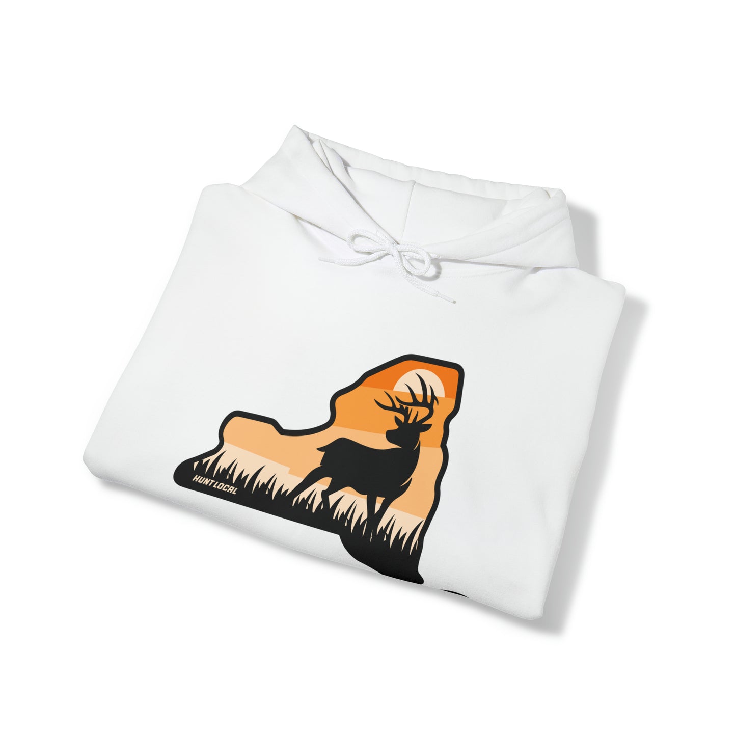 New York - Sunset Buck Hoodie