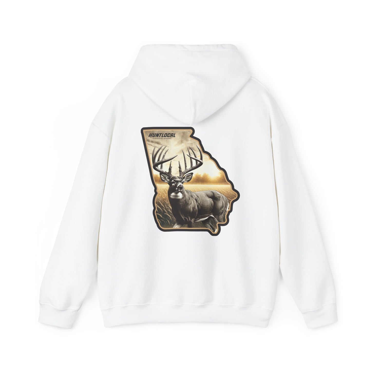 Georgia - Whitetail Buck Hoodie (back)
