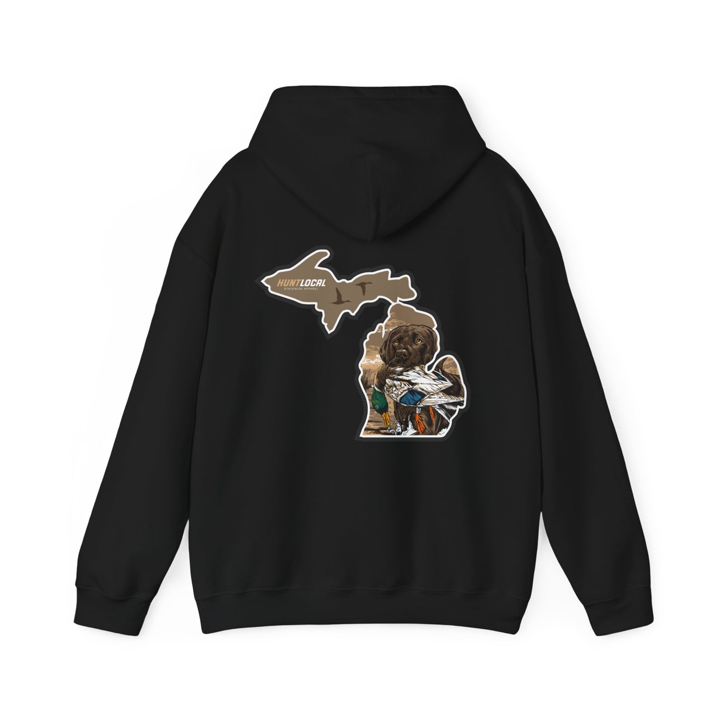 Michigan - Waterfowl Lab Hoodie (back)