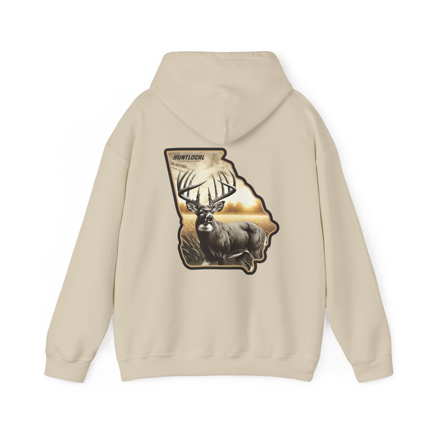 Georgia - Whitetail Buck Hoodie (back)
