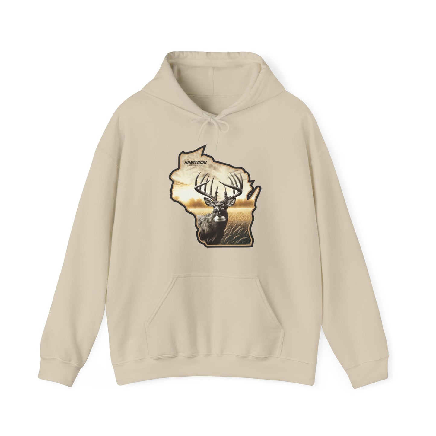 Wisconsin - Whitetail Buck Hoodie