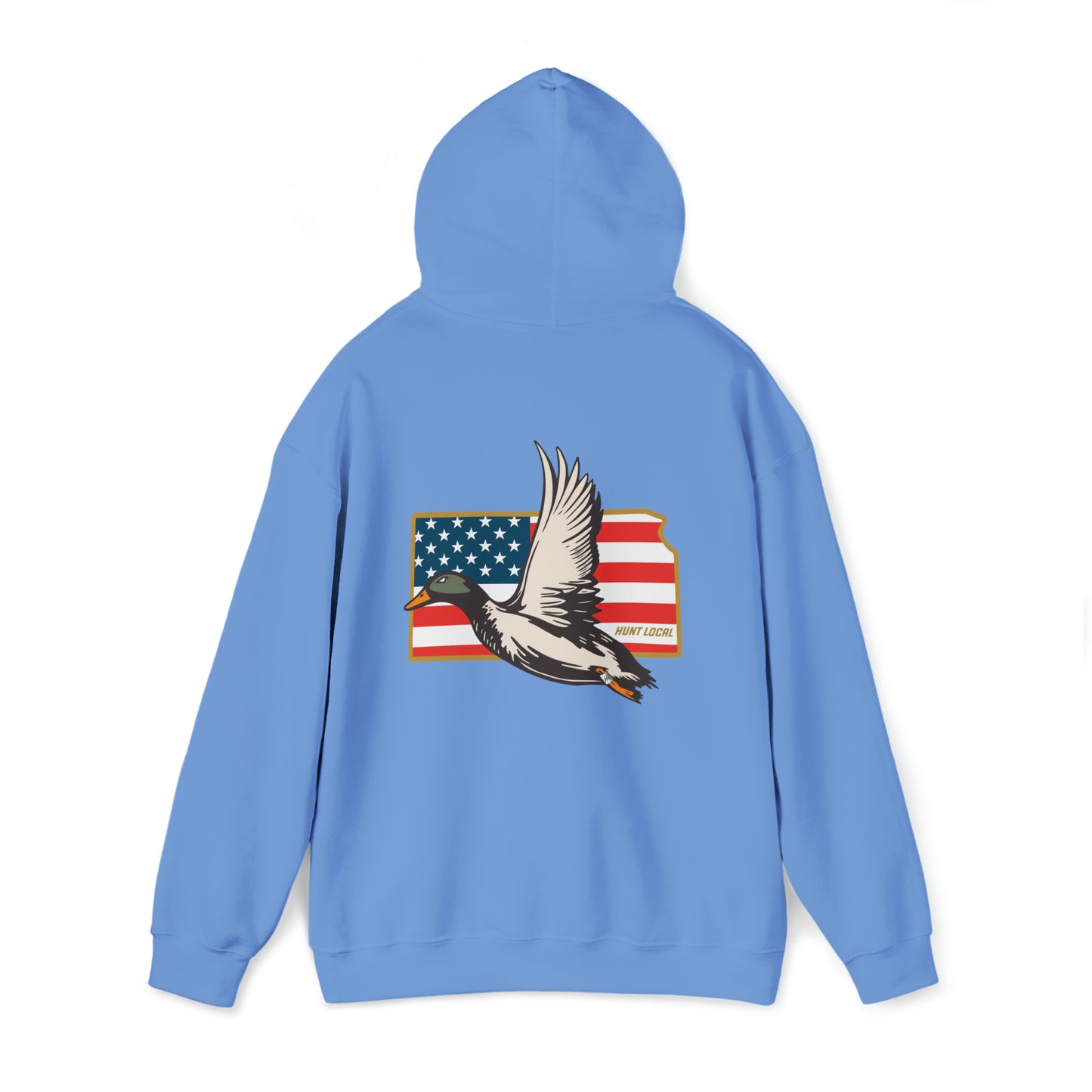 Kansas - USA Waterfowl Hoodie (back)