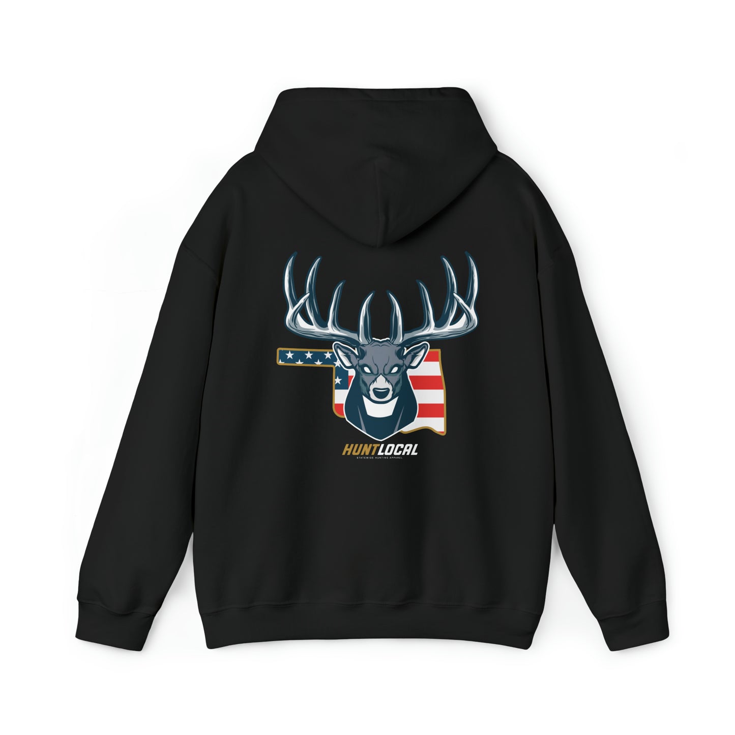Oklahoma - USA Buck Hoodie (back)