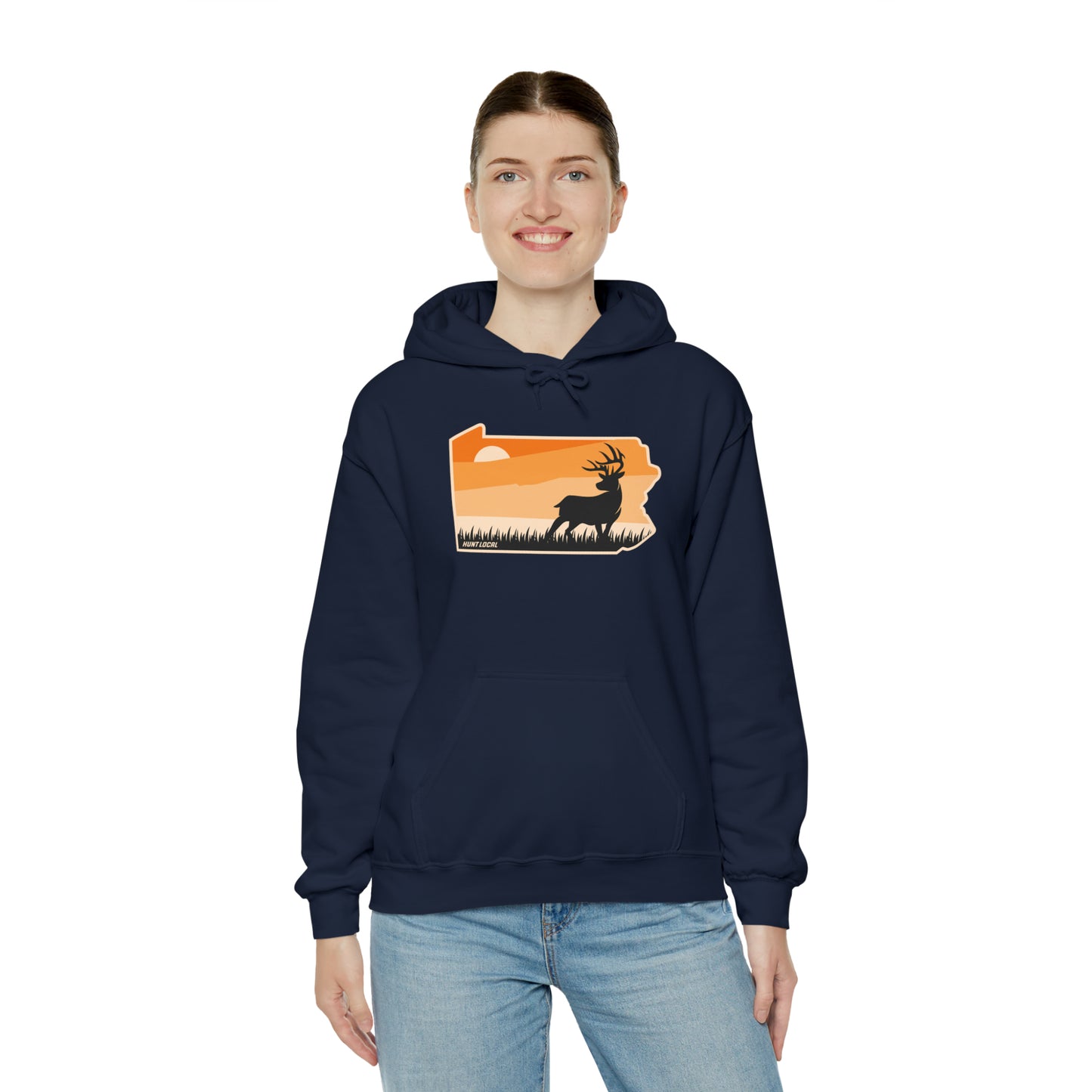 Pennsylvania - Sunset Buck Hoodie