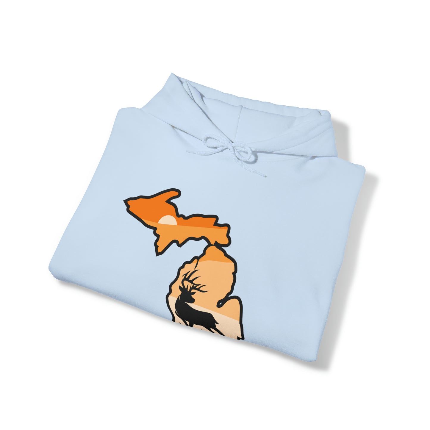 Michigan - Sunset Buck Hoodie